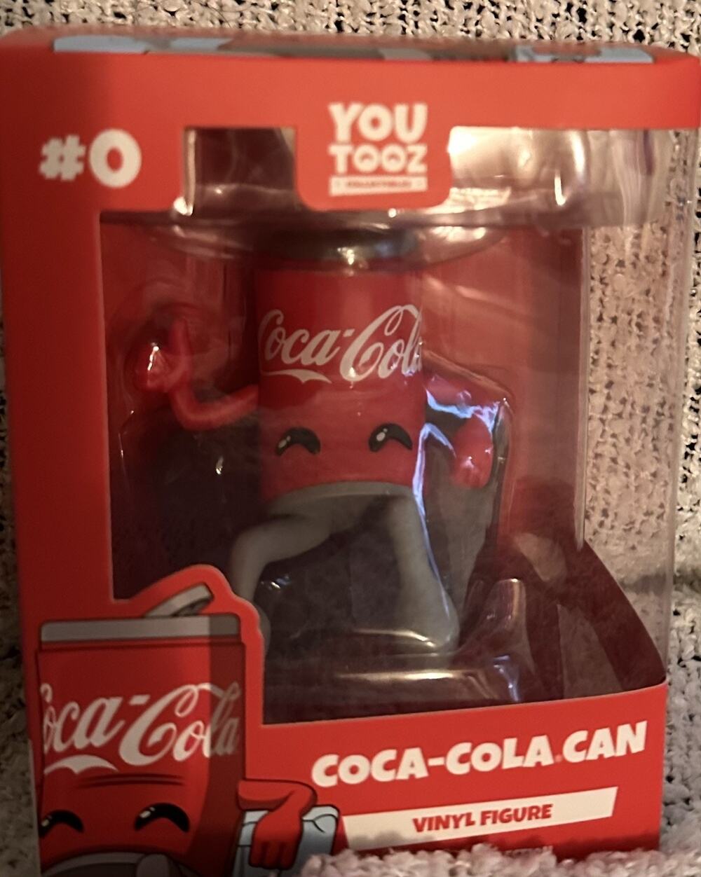 Coca-Cola Can You Tooz #0 Vintage Figure New In Box With Box Protector.